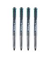 Weiyahui four-color gel pen multi-color integrated student note-taking brush pen, color handbook pen, black pen module pen. 