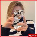 iPhone Case Acrylic Reflective Mirror Airbag Shockproof Protection Camera Clouds Stars Compatible with iPhone 11 iPhone 13 Pro Max iPhone 12 Pro Max iPhone 7 Plus iPhone xr. 
