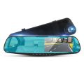 Car DVR Mirror DUAL Camera Front Back 1080p Car DVR HD Video Recorder - Car DVR Dash Camera - Car DVR Android - Car DVR Camera Wifi. 