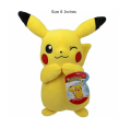 Pokemon Pikachu Cartoon Soft Cuddly Plush/Stuffed Toys For Kids. 