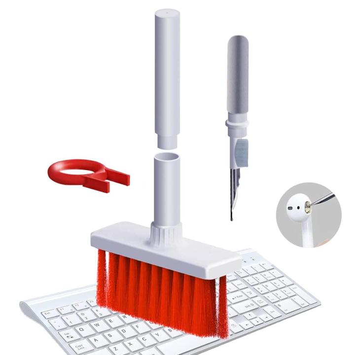 Keyboard Cleaning Brush 5 in 1 (High Quality) Computer Earphone Cleaning tools Keyboard Cleaner Key Cap Puller kit