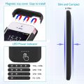 iPhone 5/5S/SE Battery Case, Wavypo 4000mAh Charging Case Slim Rechargeable Charger Case External Battery Pack Portable Power Protective Case for iPhone 5, 5S, SE-Black. 