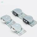 Sliding Door Wheels Door Roller Replacement Furniture Hardware Accessories Sliding Cabinet Door Hardware Wardrobe Pulley for Closet Cabinet. 