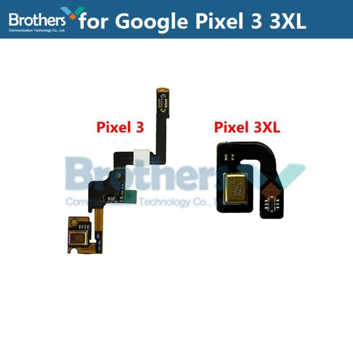 【2023】 Mic Speaker for Google Pixel 3 3XL Microphone for Pixel3 Pixel3XL Mic Flex Cable Mobile Phone Repair Replacement Parts Test Work