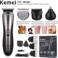 KEMEI 3 in 1 multifunction trimmer, shaver, noser 1407/6558. 