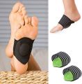 1 Pair Flat Foot Orthopedic Support Insoles Shoes Men Half Breathable Pad. 