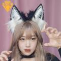 BODHI Party Hair Hoop Japanese Style Cosplay Furry Animal Cat Ears Headband. 