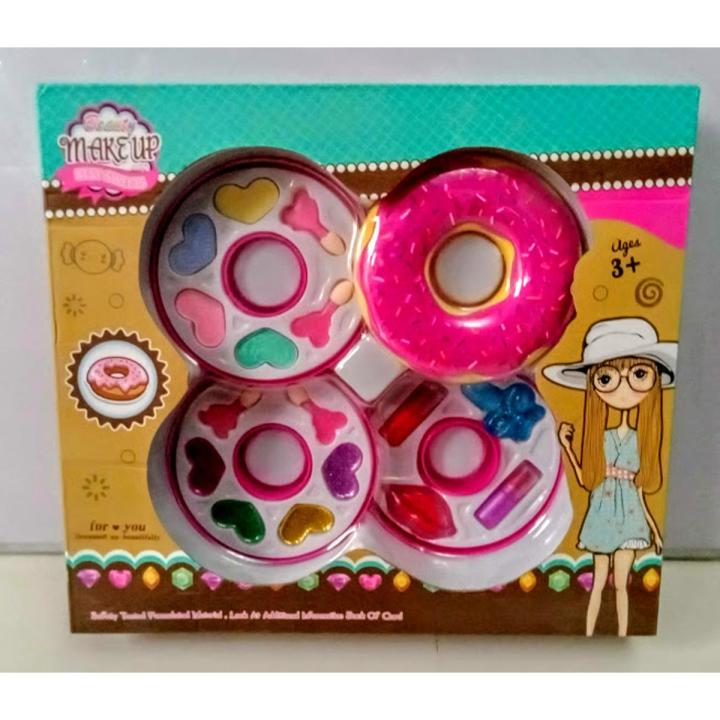 Donut MakeUp Kit 4 Portions Set For Kids