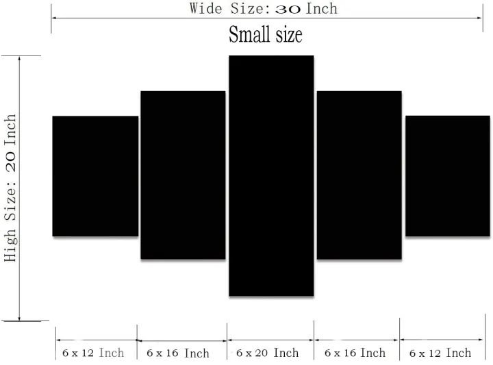 5%20Piece%20wall%20frames%20wall%20art%20home%20decoration%20prints%20poster%20wall%20art%20Home%20d%C3%A9cor%20for%20living%20room%20decoration%20-%20Image%205