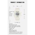 SANDA Watch 293 Digital Watch Men Women 50M Waterproof Sports Watches Male Ladies Clock Electronic Square Watch Lover's Wrist. 