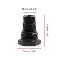 5/8-24 to 3/4-16, Tools DIY 13/16-16, 3/4NPT Automotive Threaded Oi l Filter Adapter. 
