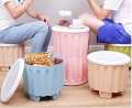 Storage Stool Storage Stool Can sit on a Stool Stylish Plastic Bench Thicken Creative [Adult] Household [Child] Changing Shoes Stool. 