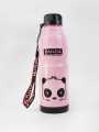 Cute Animal Cartoon Printed Kids Water Bottle With Strap Portable School Sports Water Juice Milk Bottle Drinking Bottle Juice Flask Beli Plastic BPA Free 550ml Drinking Bottle Multicolor. 