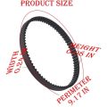 2 Pack Replacement Belts for Shark NV501, NV502, NV503, NV505, NV500W the Rotator Lift-Away Vacuum Parts. 