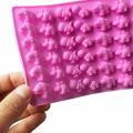 19.3*11.9*0.8cm Silicone Chocolate Mold Durable Chocolate 48 Cavity Dinosaur Silicone Mold Silicone Mold Candy Mold for Kitchen Home Cake Decorating Baking tools Chocolate mold Silicone tray candy. 