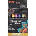 Cooky 6 Color Acrylic Paint markers Set. 
