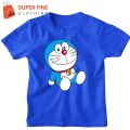 Doremon Fine Jersey Printed Tshirt for kids ,Boys and Girls. 