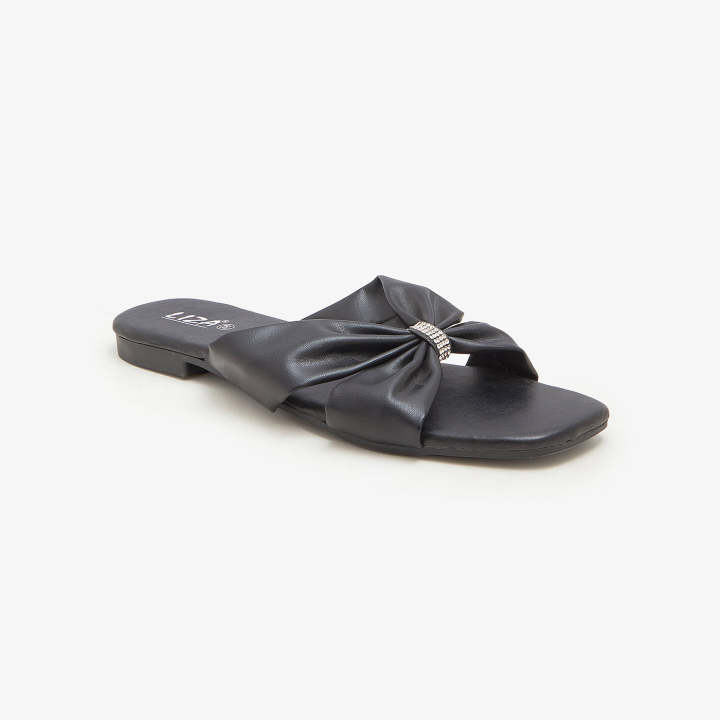 LIZA Women's Lacework Chappals / Flip Flops For Women / Flip Flops For Girls / Chappal For Women / House Slippers For Women / Slippers For Girls