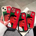 Hontinga for Redmi A3x Redmi A3 Back Cover Cristiano Ronaldo Pattern Case Ladder Soft Rubber Mobile Phone Cover. 