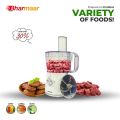 Meat Chopper - with Vegetable Cutter - 1 kg - White Colour/Black Colour. 