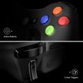 Xbox 360 Wireless Controller, 2.4GHz Dual Vibration Xbox 360 Game Controller with Receiver Remote Gamepad Joypad for Xbox 360 Slim PS3 and PC Windows 7/8/10 -No Audio Jack. 