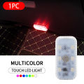 Car LED Touch Lights Wireless Interior Light USB Magnetic Roof Reading Lamps for Door Foot Trunk Storage Box. 
