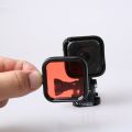 【3C VictoryEagle Store】Go pro Hero 5/ Session Lens Filter  yellow red purple UV Diving Filter for Gopro Hero 5s action Accessories. 