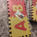ABC Floor Mat For Kids Large Alphabets Mat 30 x 30 cm. 