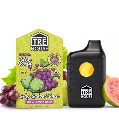 Grape Guava Punch Sativa THCA Pen In
