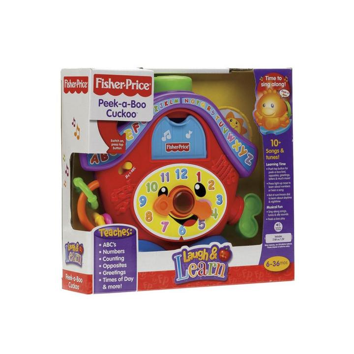 Fisher Price: LAUGH & LEARN: PEEK A BOO CUCKOO (R7153)