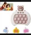 T100 Pop Fidget Games for Kids Breakthrough Puzzle Game Machine Push Bubble Pop Puzzle Game Light Quick Push Game Console Push Button Toy for Kids Girl Boy Birthday Gift Poplight Antistress Fidget Toys. 
