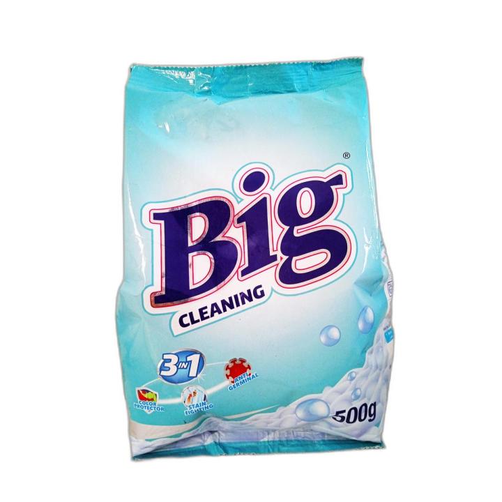 Big Cleaning 3 in 1 Detergent Washing Powder 500g