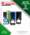 Trodat 4630 Round Stamp , Signature Stamp,  self-inking with Customize name Rubber stamps for office & business uses. 