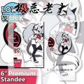 Helluva Boss Card Collect Girl Anime Cartoon Figure Badge Loona Hazbin Hotel Kawaii Exquisite Bag Brooch Student Festival Gift. 