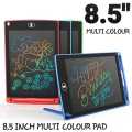 Big 8.5 inches kids Lcd writing tab in multi colour. 