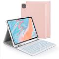 Backlit Keyboard Case Compatible with iPad Pro 11-inch (4th / 3rd / 2nd / 1st Generation) 2022/2021/2020/2018 - Detachable/Magnetic Removable Bluetooth Keyboard 7 Colors Backlight US Layout with Cover Also Fit iPad Air 5th/4th Gen 10.9 Rose Gold. 