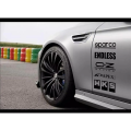 Sports car design logos in vinyl for sports look one side. 