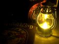 Aesthetic Light Lamp | Lamp for Study which will give you a aesthetic vibe | Lalteen Style lamp | Small Light Lamp | Desk Lalteen | Orange Light Lamp | DM- 002. 