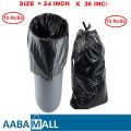 10 Rolls of 13 Pcs OXO Biodegradable Non-Toxic Garbage Bag LARGE 24 inch X 36 inch Home Trash Bags Roll Office Garbage Bags - Trash Can Liners for Kitchen Home Bathroom Bedroom Toilet Office. 
