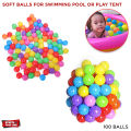 100 Pcs Soft Balls For Kids Toddlers Swimming Pool Balls Play Tent Balls Pack of 20 Plastic Ball BPA Free & Crush Proof Multicolored Soft Plastic Balls For Ball Pit Baby Pool Indoor Pack of 100 Pieces Balls. 
