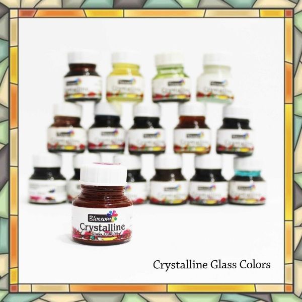 Crystalline%20Glass%20Paint%20,%20Glass%20Colors%2022%20Ml%20Single%20Bottle%20For%20Glass%20Art/Glass%20Painting%20-%20Image%203