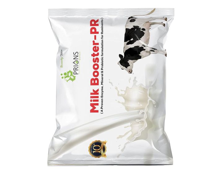 PRIONS BIOTECH Adult Cow Feed Powder (1.5kg)- Milk Booster- PR | For Better Health, FCR & Improves Milk productivity in Cow & Buffalo, Sheep and Goat.