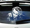 Multi Colors Joker Decal, 5 Inches Car Sticker, Cute Car Stickers and Decals, Laptop Sticker, Vinyl Decal, Sticker Cute (Blue). 