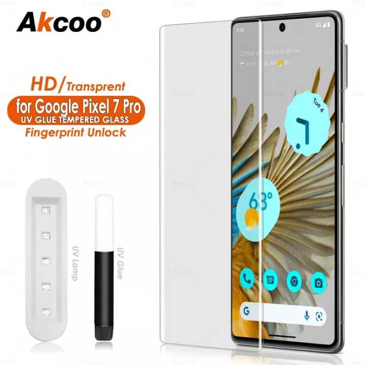 Google%20Pixel%207%20Pro%20Screen%20Protector%20UV%20Glue%20Curved%20Liquid%20Tempered%20Glass%20-%20Image%202
