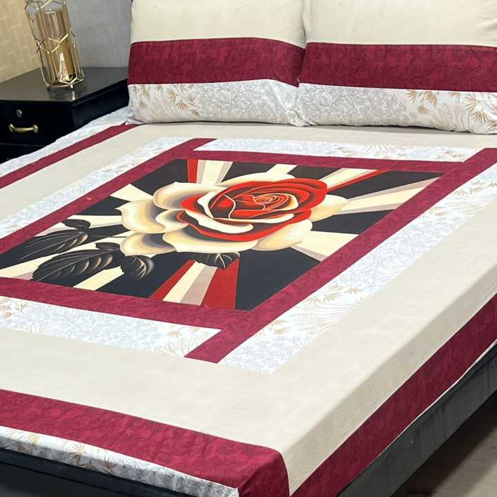 Premium%20Quality%20Cotton%20-%20%20Duck%20%20Patch%20Work%20King%20Size%20Bed%20Sheet%20-%20Image%202