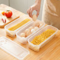 Pasta Storage Container Stackable Pasta Storage Box with Lid Keep Freshness Food Grade Easy to Use Home Kitchen Organizer Airtight Pasta Box. 
