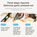 3 in 1 Garlic Press with Meat Hammer Magic Handle garlic crusher with Fruit Vegetable Peeler Multifunction kitchen gadgets Tools. 