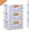 3 & 4 Layer Drawers - Printed Cabinet Baby Clothes & Toys Storage. 