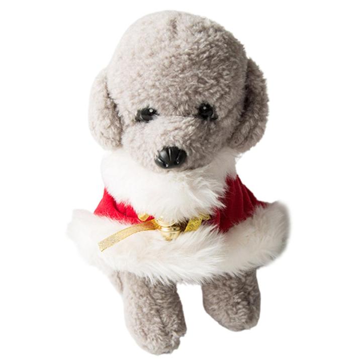Pet Costumes Bite Resistant Pet Xmas Outfits Cloak Collar