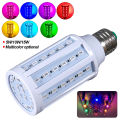 E27 5W/10W/15W 110V 220V 7 Colors LED Bulb Pink Red Blue Room Decoration Light Corn Bulb Celebrity Live Stream No Flicker Lamp Green Purple Ice Blue Golden Photography Bulb Background Light. 